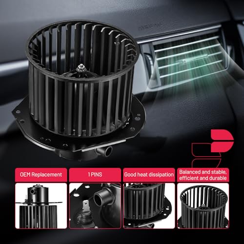 Image of BDFHYK AC Heater Blower Motor Fan 700103 Compatible with GMC Safari Yukon,Compatible with Chevrolet Astro Blazer C1500 C2500 C3500 K1500 K2500 K3500,HVAC Blower Motor Assembly 88890696 15-80213