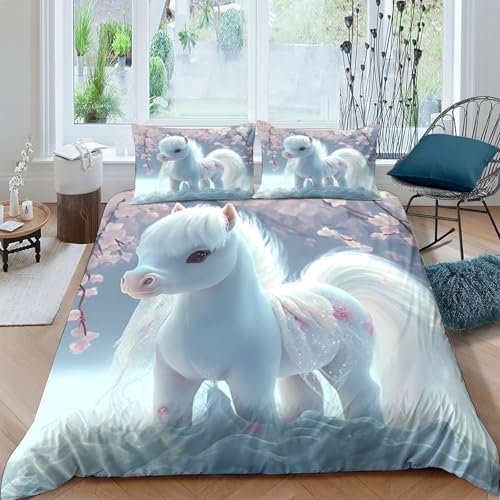 Housse de couette hypoallergénique en microfibre douce 3 pièces - 4