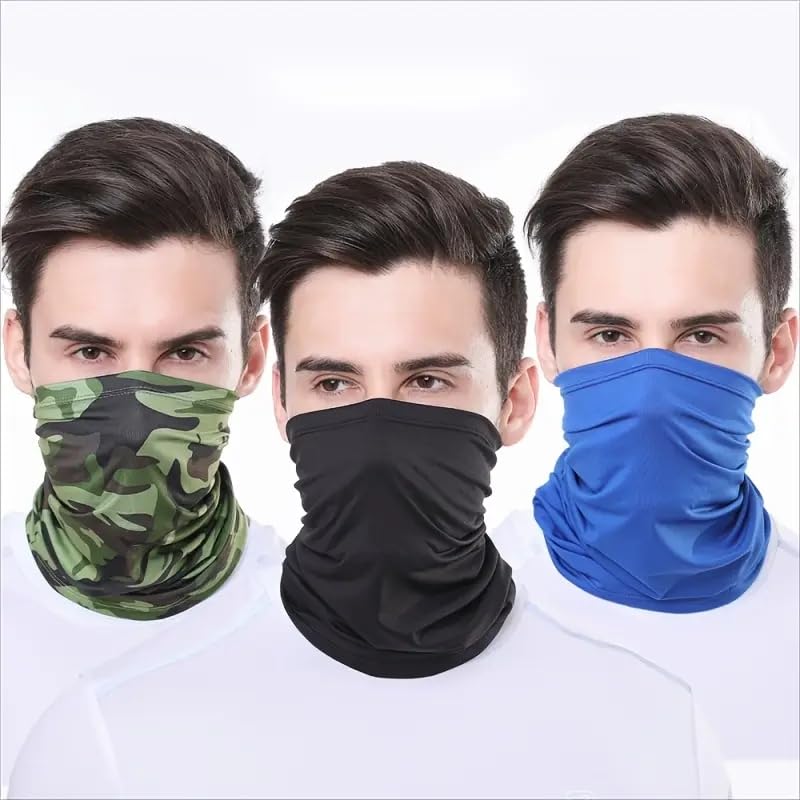 Cooling Neck Gaiter Face Cover Scarf, UV Protection Mask for Men and Women
