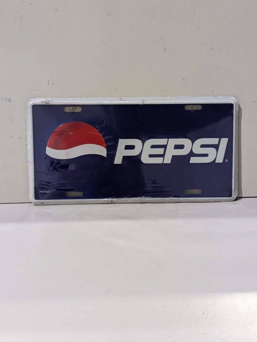 Amazon.co.jp: ブリキ 看板 PEPSI ペプシ コーラ ナンバー プレート