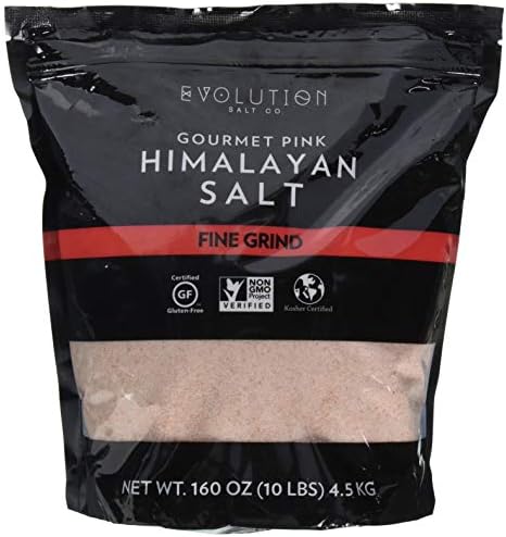 Evolution Salt - Himalayan Pink Salt Fine Grind, 10 lbs