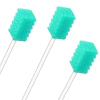 Vista 7 de s Hisopos orales desechables para el cuidado, hisopos bucales de esponja estéril (250 unidades, azul)