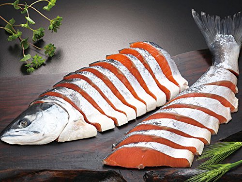 北海道四季工房 熟成紅鮭姿切り身 (ロシア産)