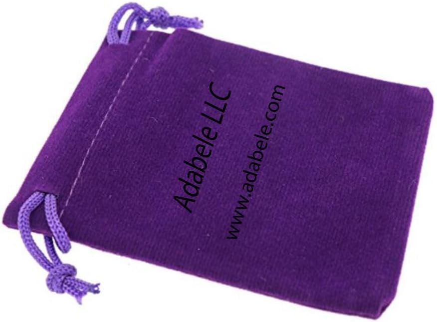 Adabele 2pcs Authentic Solid Sterling Silver Hypoallergenic Jan-Dec Birthstone Bead Charm Austrian Rhinestone Compatible with Pandora All Bracelet Necklace Women Birthday Gift - Image 8