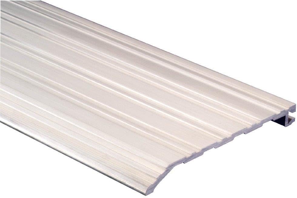 Pemko - 255A36 Half Saddle Threshold, Mill Finish Aluminum, 36"L x 5”W x 0.5”H