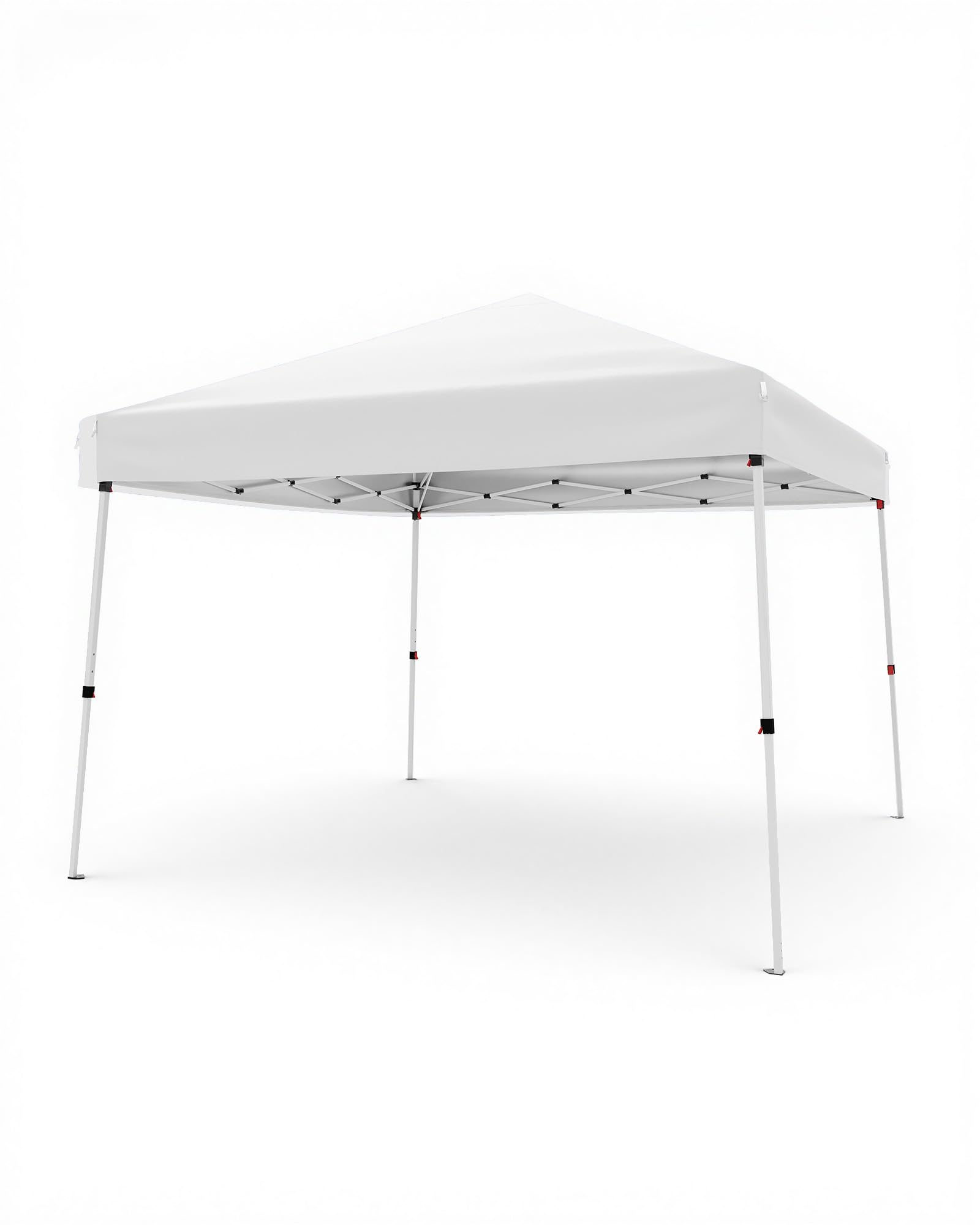 Canopy Tent, GarveeLife 10X10 FT Pop Up Canopy Outdoor Instant Tent Slant Legs with Carrying Bag, Portable Gazebo Shelter for Patio Deck Garden Beach