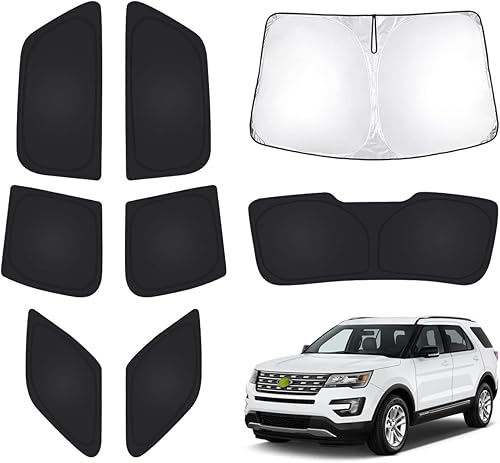 Miniatura 9 de T TGBROS Parasol para ventana de ajuste personalizado para Chevrolet Chevy Trailblazer 2021-2023 2024, accesorios para parabrisas y ventanas