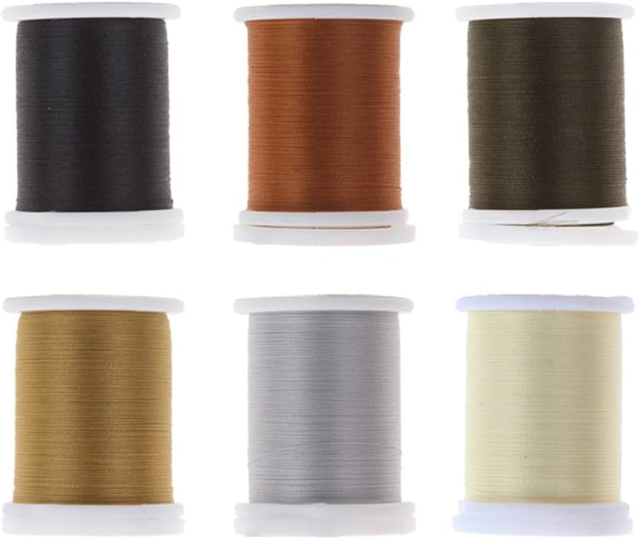 Riverruns Super Realistic Standard Thread 3/0,6/0,8/0,Twisted Thread, Body Thread Fly Tying Material Proudly from Europe Tie Flies Body