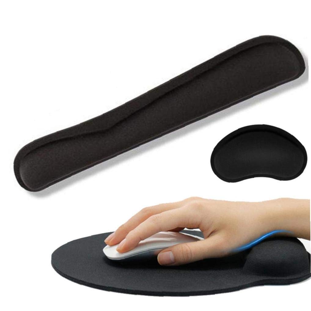 Tapis de souris repose poignet clavier support ergonomique ordinateur portable home