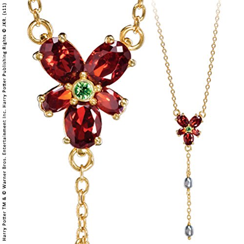 Preisvergleich Produktbild The Noble Collection Hermione Red Crystal Necklace