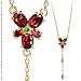 Produktbild The Noble Collection Hermione Red Crystal Necklace
