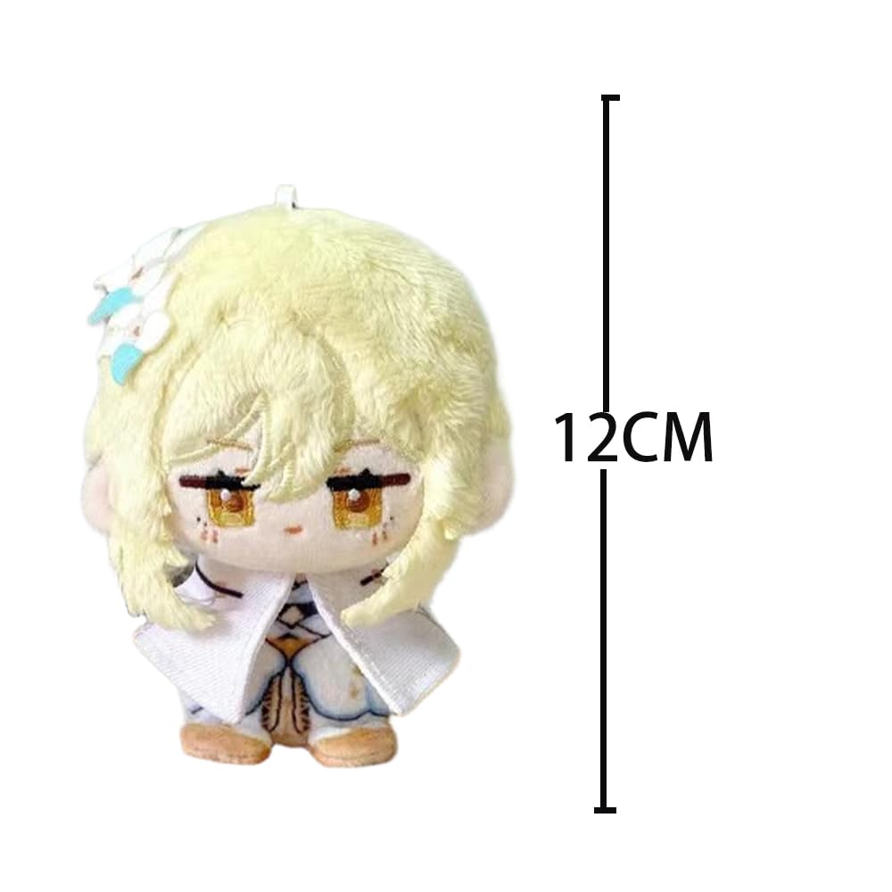 Anjinguang Anime Furina Plush Figure 12cm Lynette/Citlali/Yae Miko/Hu Tao Soft Stuffed Mini Hug Pillow Wallet Pendant Schoolbag Accessories - Image 2
