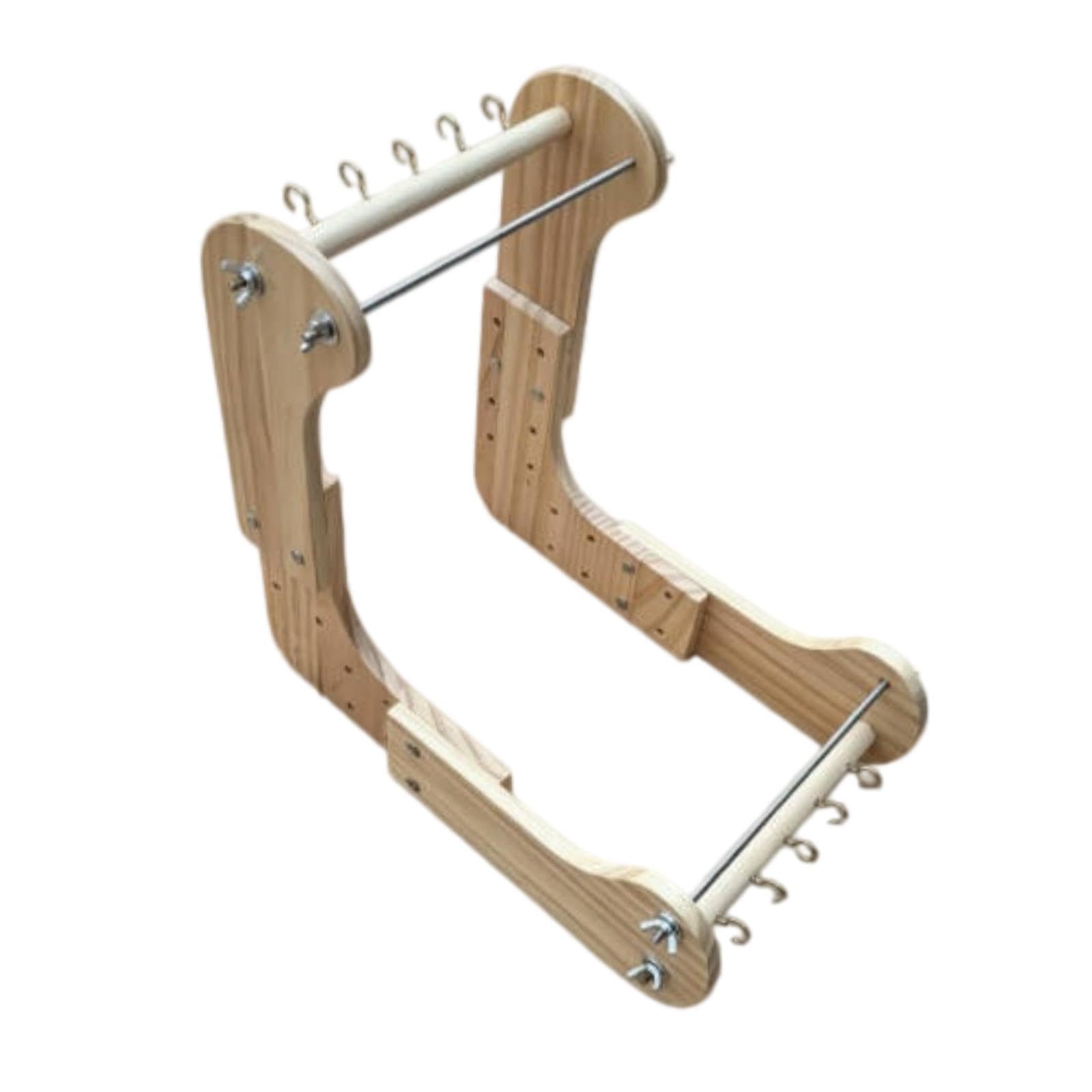 Set di Telaio per Perline Regolabile, Forniture per Gioielli per Adulti, Artigianato E Principianti, Accessori per Perline, Telaio, Legna