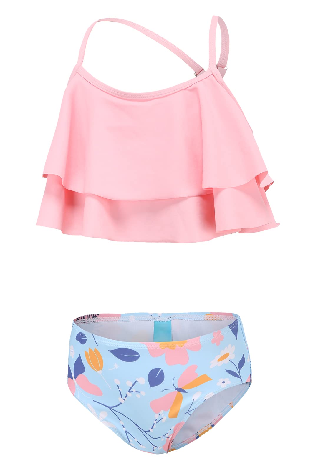 Buy Girls Swimming Costume Bikini Kids Two Piece Swimsuit UPF 50+ Sun