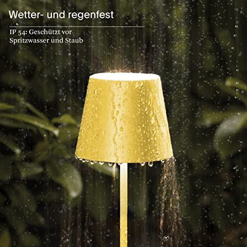 SIGOR Nuindie - Lampada da terra a batteria LED