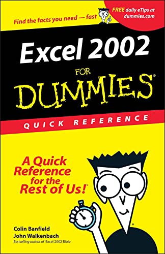 Excel 2002 for Dummies Quick Reference view 2