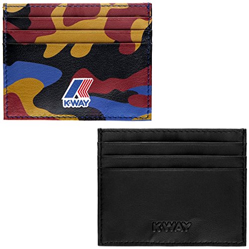 Porte-cartes K-Way K9405 bleu idéal pour vos déplacements urbains