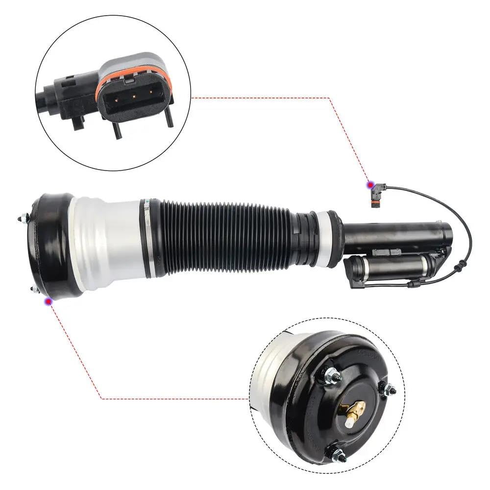 Amortiguadores y Accesorios 1 Amortiguador De Puntal De Aire Delantero Derecho Izquierdo OEM 2203202438 para Mercedes para W220 para Clase S Amortiguadores para Coche