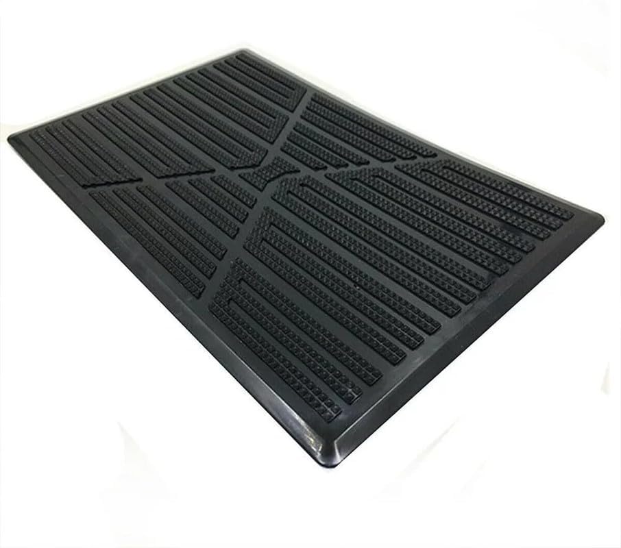 Image of NCEHEAL 7D Compatible Healpad Custom Fitted Faux Leather 7D Antiskid Car Floor Mats - Beige with Beige Thread