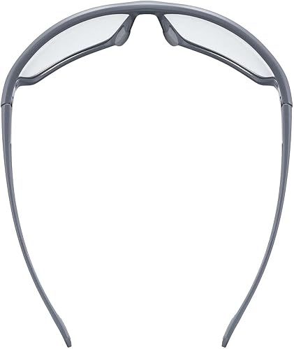 Miniatura 5 de UVEX gafas de sol deportivas fotocrómicas para ciclismo/running con protección UV, para mujer y hombre, estilo deportivo 806 V, gris mate, talla