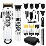 Professionelle schnurlose Haarschneider und Trimmer eingestellt. Friseur-Clippers für Männer, Frauen und Kinder, Herren Bart Trimmer Haarschneidet mit nahem Schneidschneider