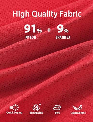 Image of Somaibo Boys Athletic Shirts Mesh Moisture Wicking Kids Short Sleeve