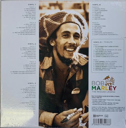 The Reggae Legend 5LP Box: Edición Coleccionista en Vinilo de Lujo 3