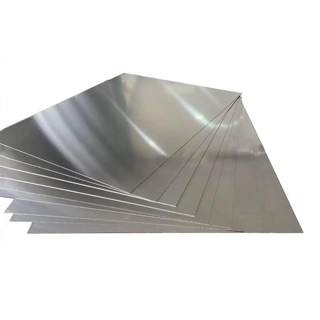 Dicke 0,2–1 Mm, 301 Edelstahlblech, Metallfolienplatte, DIY-Teil(1.0mm)
