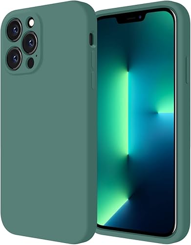 Cordking Funda diseñada para iPhone 13 Pro Max, cubierta completa de silicona protección mejorada de la cámara Funda protectora a prueba de golpes