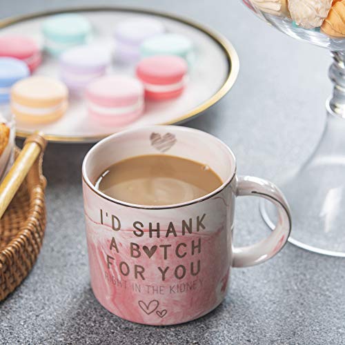 Best-Friend-Christmas-Birthday-Gifts-for-Women-Funny-Friendship-Gift-for-Bestfriend-Besties-BFF-Sister-Boss-Woman-Big-Sis-Sorority-Id-Shank-A-Girl-For-You-Pink-Mug-115oz-Coffee-Cup