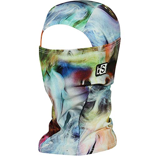 BLACKSTRAP Hood Balaclava Face Mask, Dual Layer Cold Weather Headwear for Men and Women (Smoke)