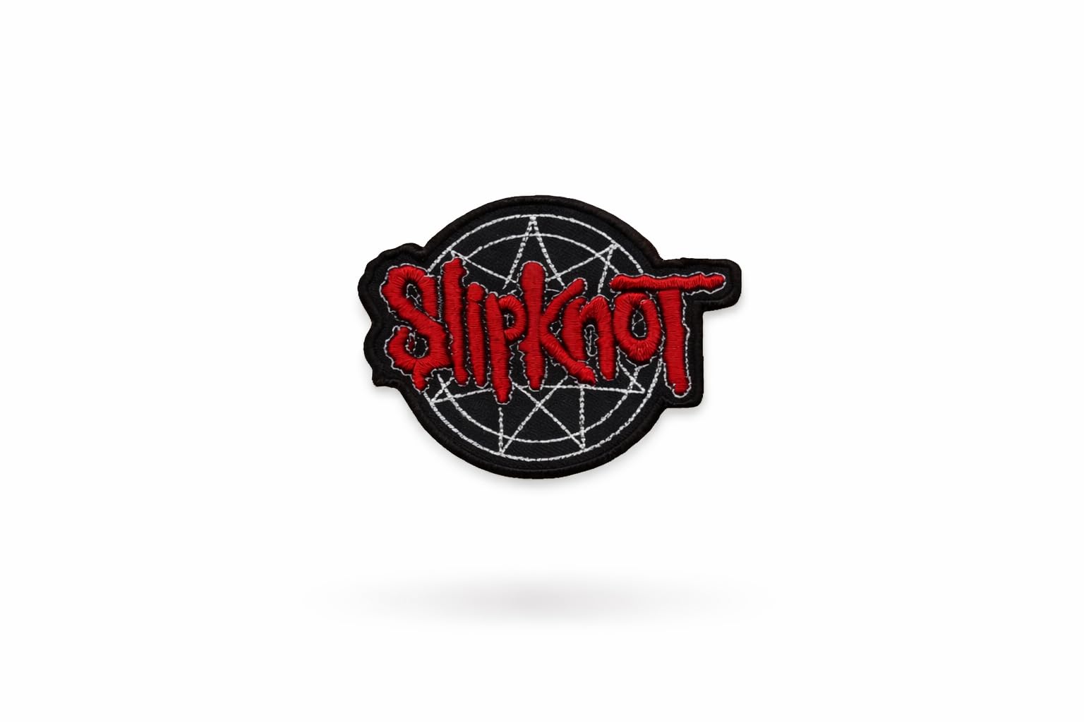 Slipknot Embroidered Patch Iron on DIY Decorate Clothes Clothing Vest Jacket Coat Hat Cap T-Shirt Denim Jean Bag Skirt Fun Hobby Gift