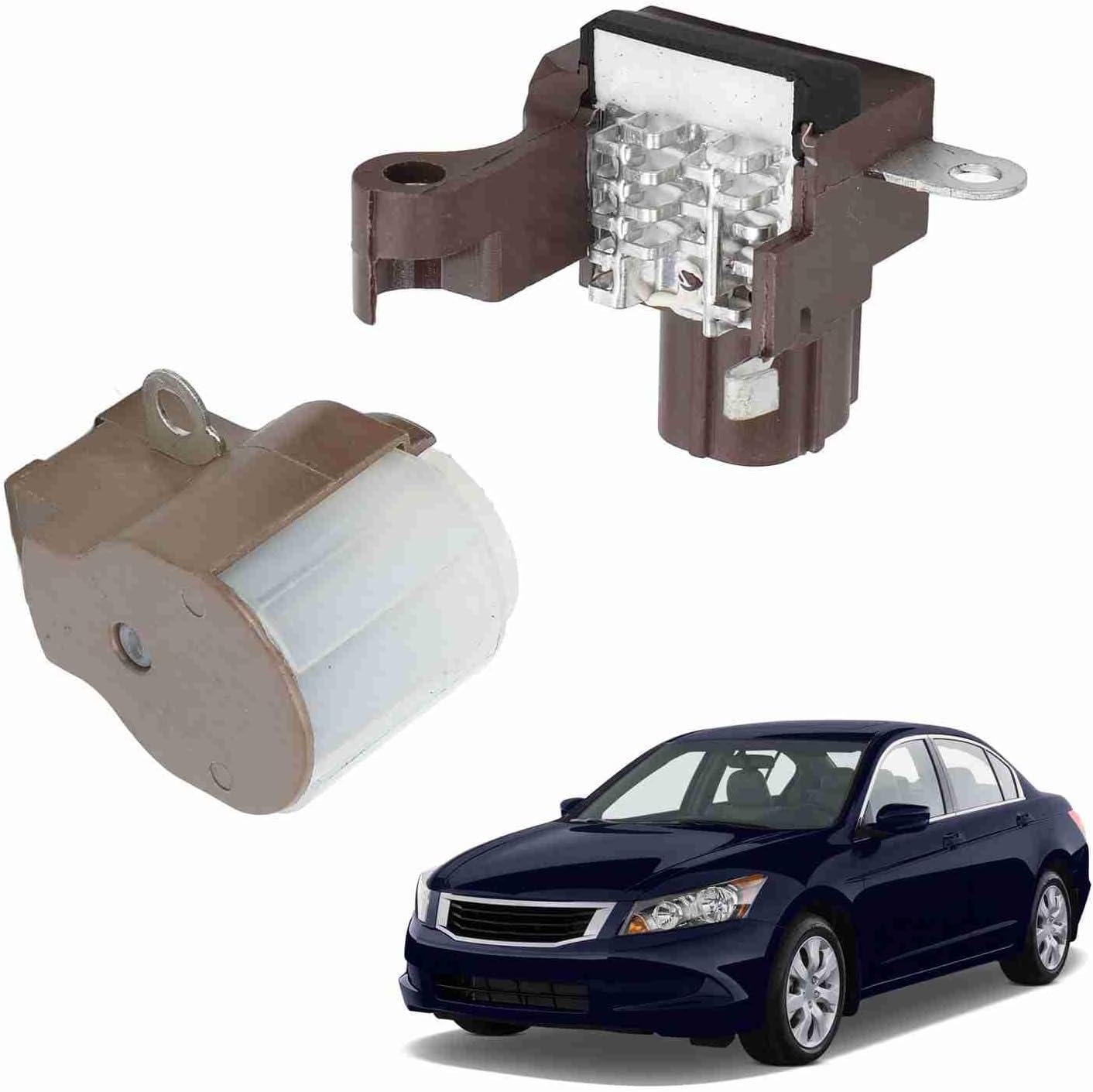 Alternator Voltage Regulator Brush Holder Kit Premium ABS Aluminium Alloy Replacement for V6 3.5L 2008 2012 and Crosstour V6 3.5L 2010 OE 1042105910