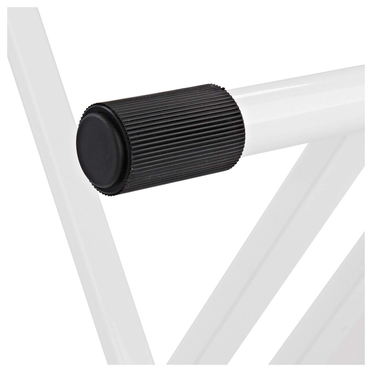 gear4music X-Frame Stand Doppio Rinforzo per Tastiera, Bianco
