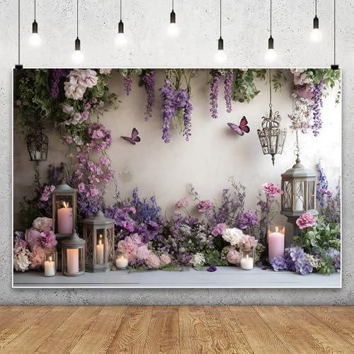 Fondo Fotográfico YongFoto Floral 7x5ft Vinilo miniatura 2