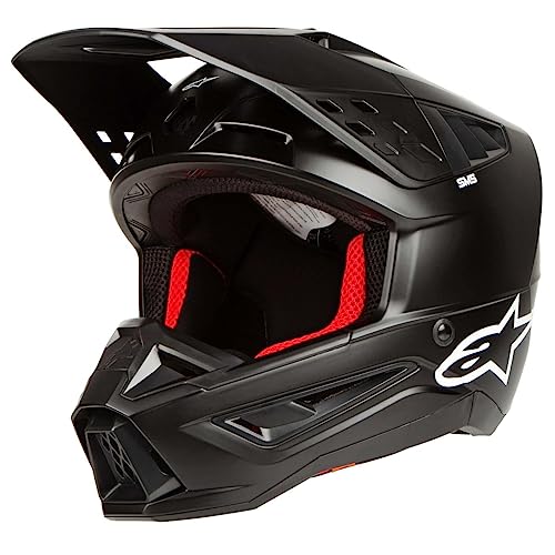 Alpinestars S-M5 Solid Casque de Motocross (Black...