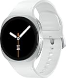 Samsung Galaxy Watch 8 (2025) 40mm LTE Smartwatch, Cushion Design, Fitness Tracker, Sleep Coaching, Running Coach, Energy Score, Heart Rate Tracking, Silver [US Version] (Renewed)