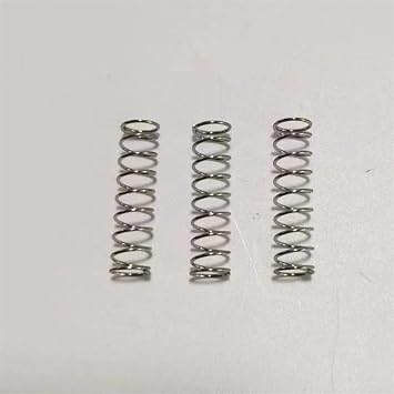 Replacement Over Pressure Valve Springs Set 3 Pieces 9 Bar for Gaggia Classic Espresso Machines Consistent Pressure During Extraction (8 Bar)
