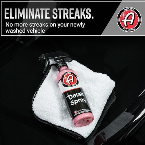 Adam's Detail Spray (2-Pack) - Quick Waterless Detailer Spray for Car Detailing, Washing, Polishing & Vehicle Claying — view 3