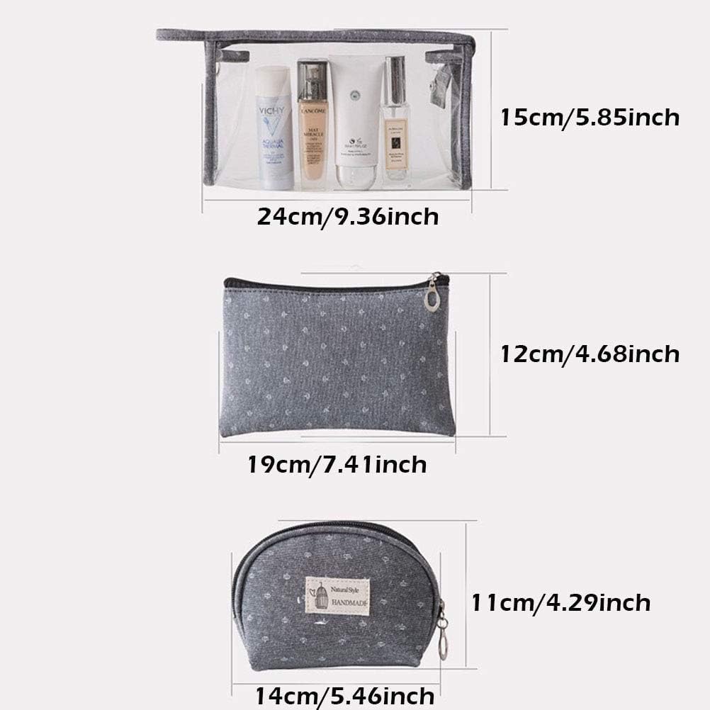 3PCS Travel Makeup Bag Set - Image 4