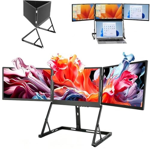 Przedłużacz Do Laptopa Z Trzema Monitorami,15,6” FHD 1080p IPS