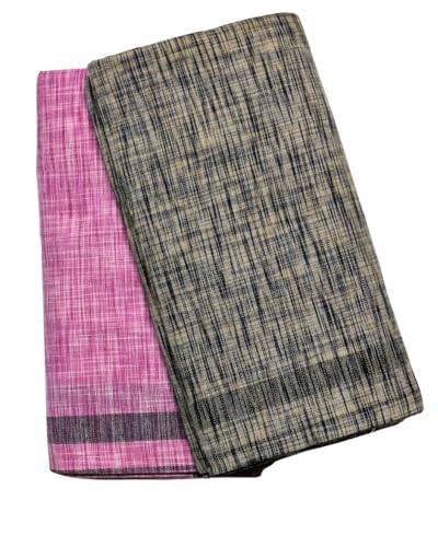 Image of Self Design Lungi & Dhoti for Men (Unstitched)| Lungi for Mens Cotton Blend | 2 Meter | Soft, Lightweight & Breathable Fabric | Ethnic Wear for Daily Use