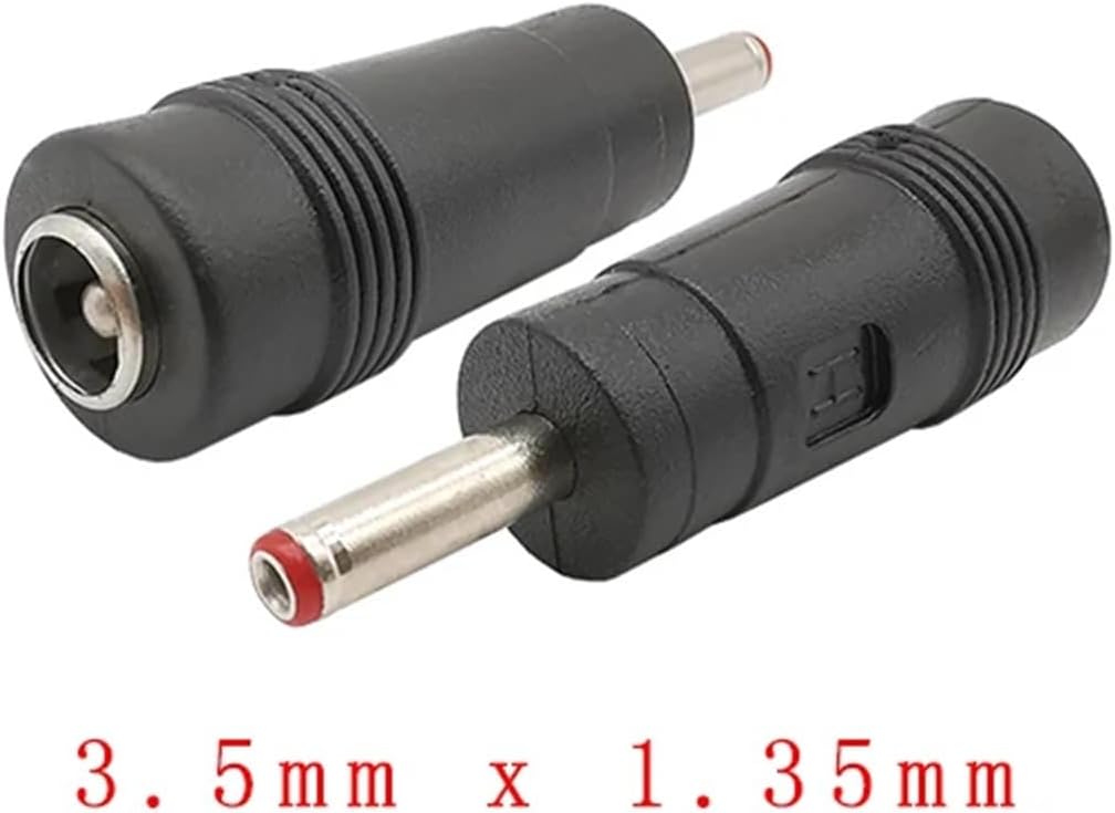 5Pcs DC Connectors 5.5 * 2.1mm Female Jack to 6.0 * 4.4 5.5 * 2.5 5.5 * 2.1 5.5 * 1.7 4.8 * 1.7 4.0 * 1.7 3.5 * 1.35mm Male Power Adapter(E)