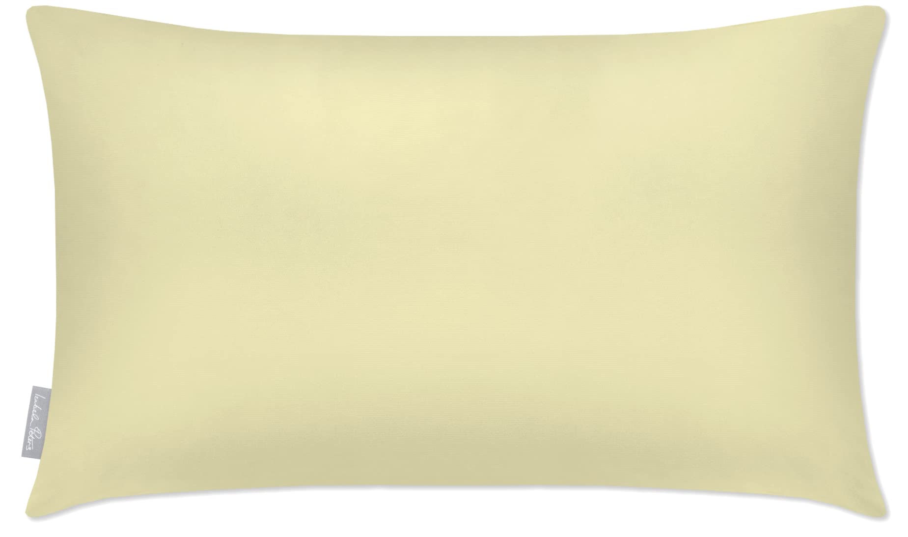 Izabela Peters Outdoor Cushions Waterproof, 60 x 40 cm, Filled Outdoor Cushion, Cream, Garden Furniture Cushions, Outdoor Seat Cushions, Garden Chair Cushions