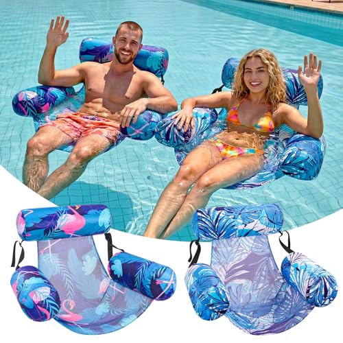 Tropical Print Pool Lounge Chair