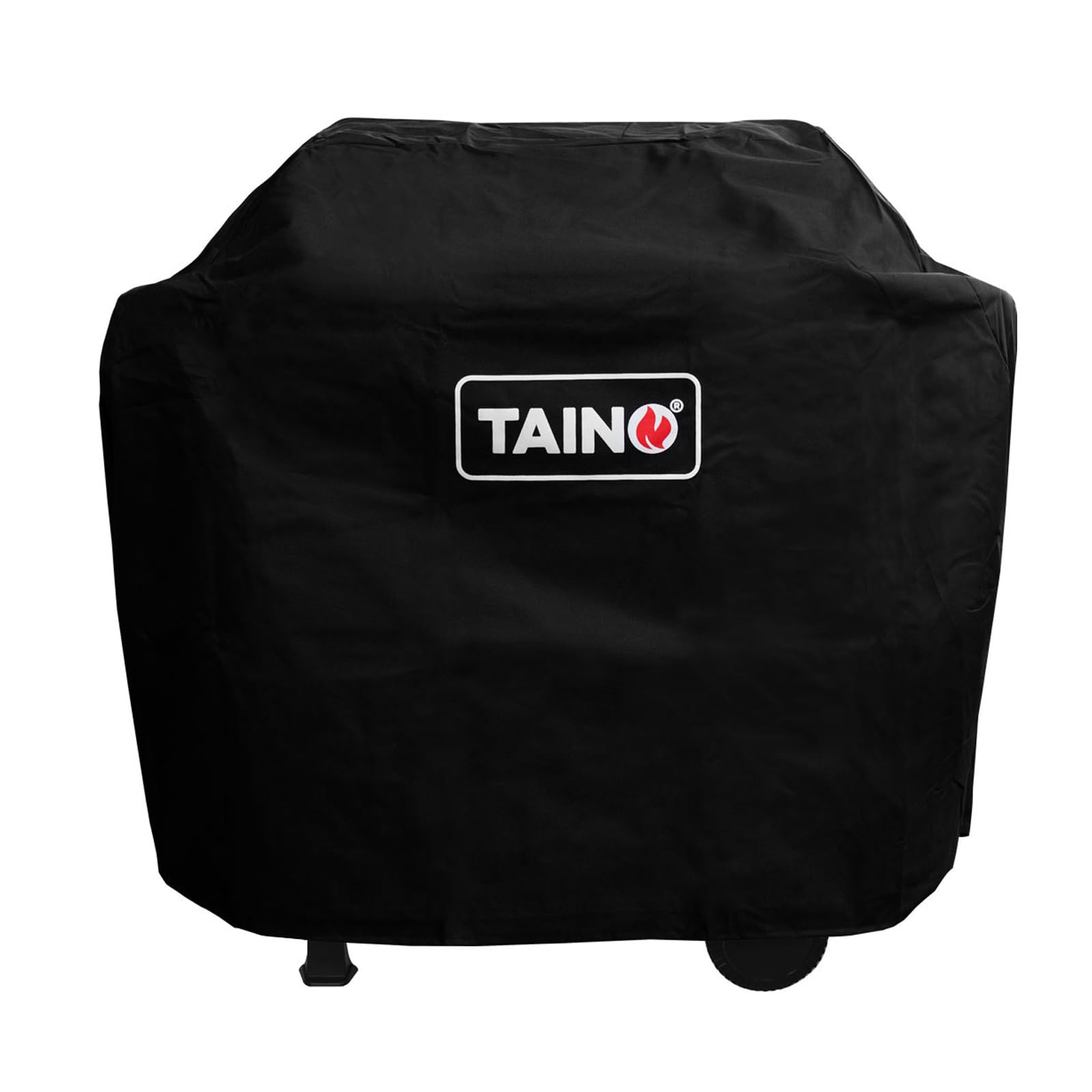 TAINO Basic Abdeckhaube Schwarz Regenschutz Gasgrill Plane Abdeckung Wetterschutz Abdeckplane Oxford Gewebe142x52x94cm (BxTxH)