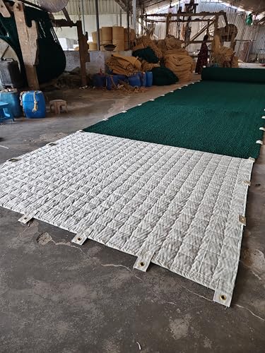 Image of Mat Cricket Pitch Mat, Green Canvas Fixed, 8ft x 66ft
