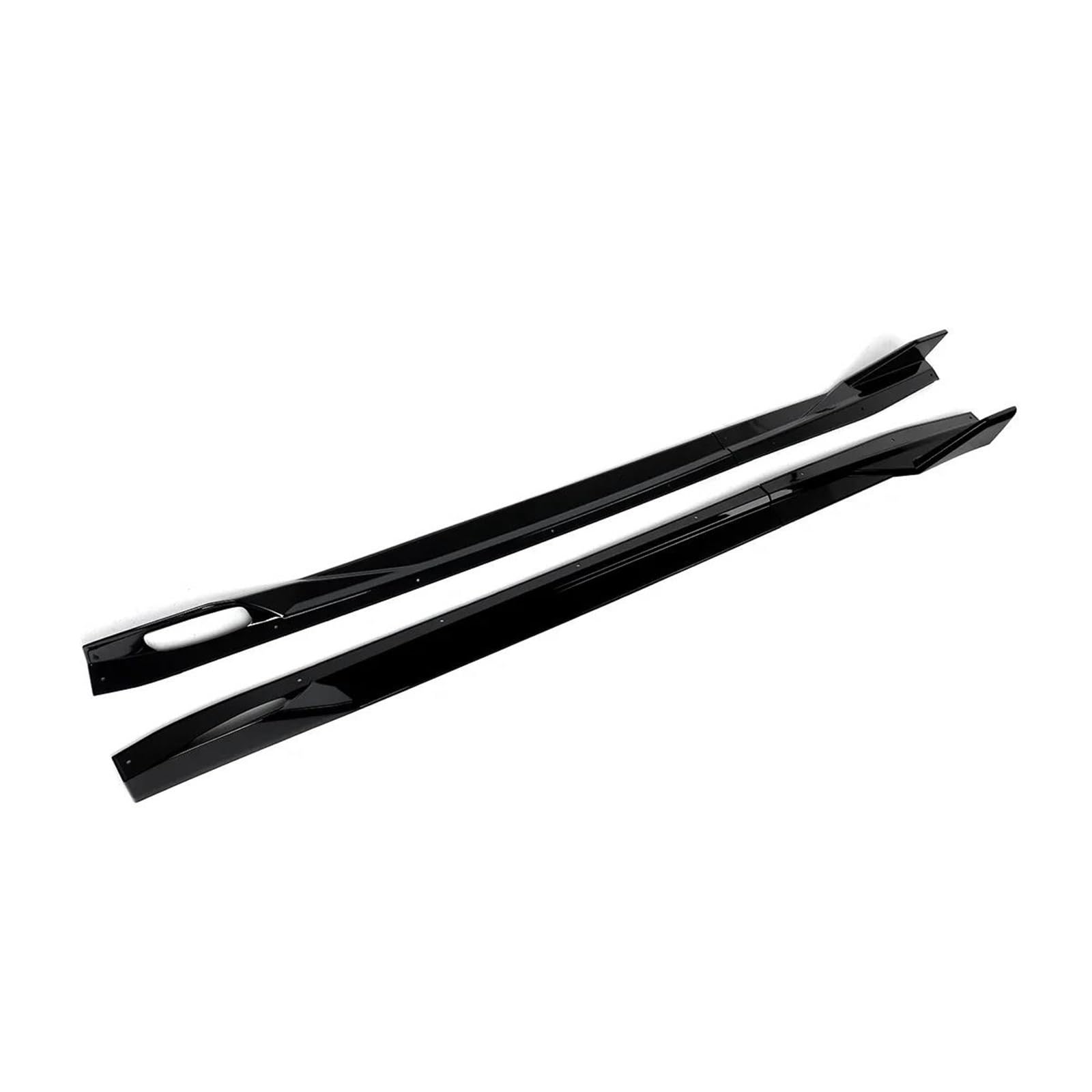 Jupes latérales noir brillant style premium pour BMW X5 G05 2019-2025