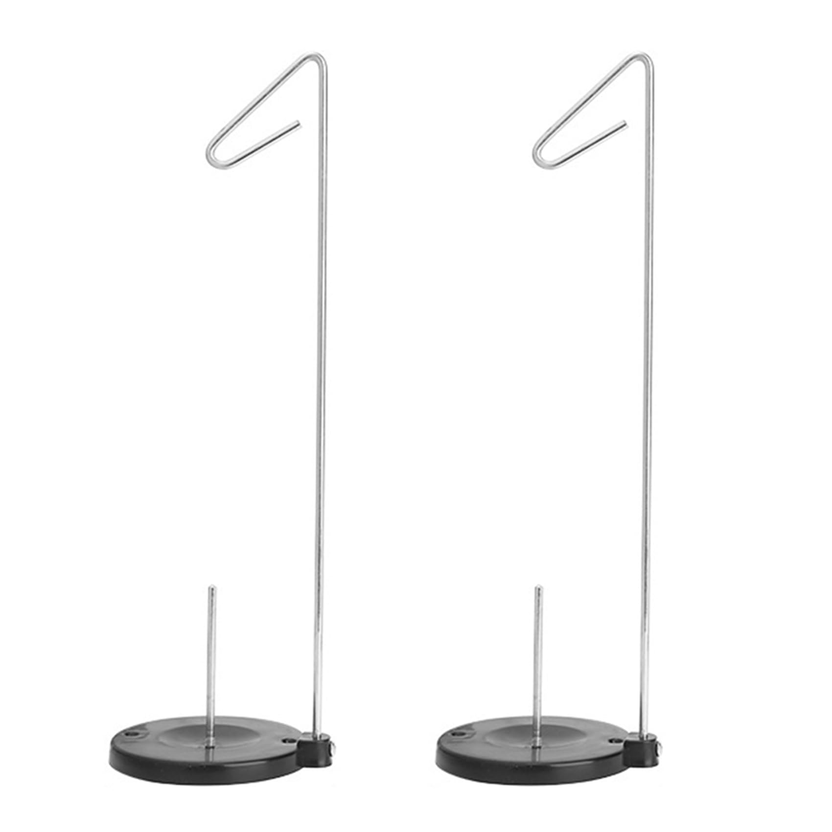 Hndhbfgrt 2X Single Cone Spool Stand Alone Cast Iron Thread Stand Thread Holder Fits for Sewing Embroidery, Thread Holder