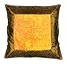 Housse de coussin de 50 x 50 cm - Style oriental indien, Gold Gelb, 50 x 50 cm
